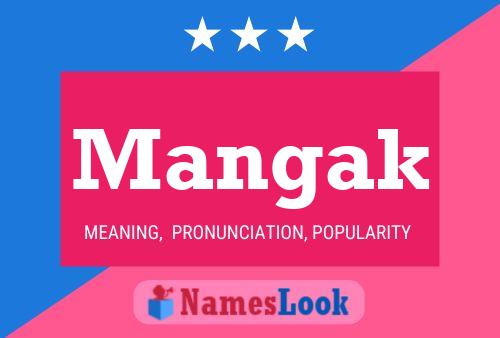 Mangak Name Poster