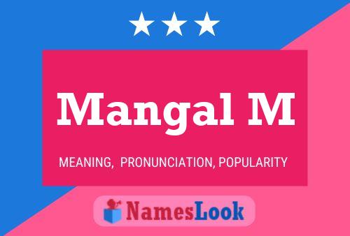 Mangal M Name Poster