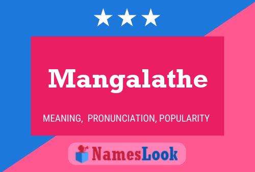 Mangalathe Name Poster