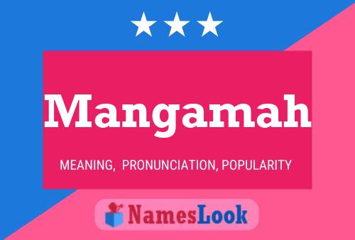 Mangamah Name Poster