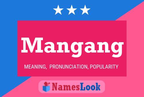 Mangang Name Poster