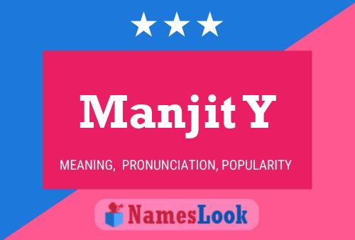 Manjit Y Name Poster