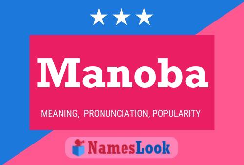 Manoba Name Poster