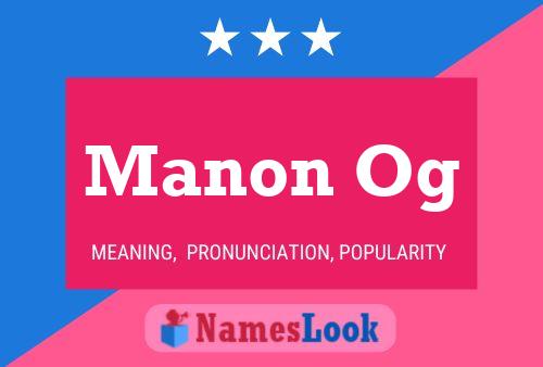 Manon Og Name Poster