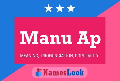 Manu Ap Name Poster