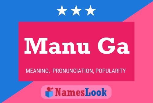 Manu Ga Name Poster