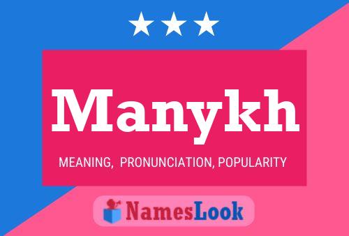 Manykh Name Poster