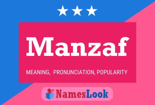 Manzaf Name Poster