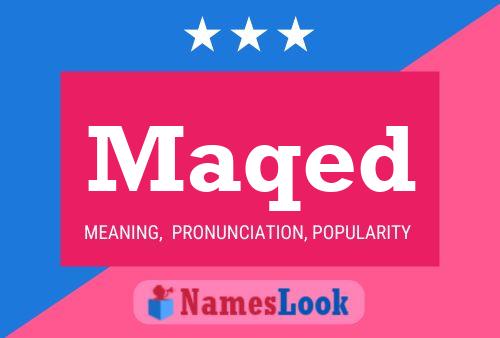 Maqed Name Poster