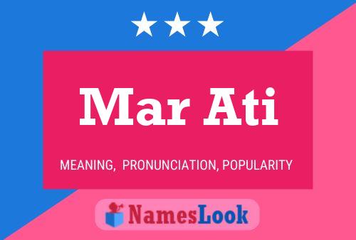 Mar Ati Name Poster