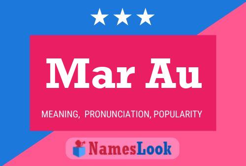 Mar Au Name Poster