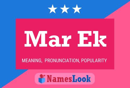 Mar Ek Name Poster