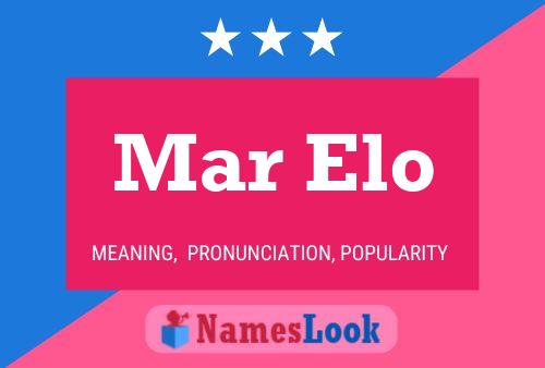 Mar Elo Name Poster