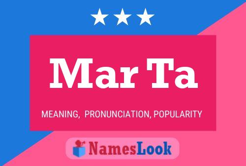 Mar Ta Name Poster