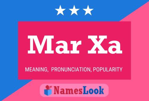 Mar Xa Name Poster