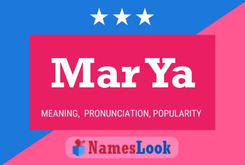 Mar Ya Name Poster