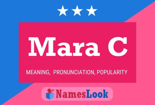 Mara C Name Poster