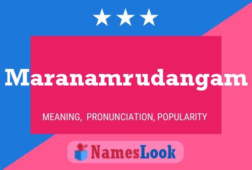 Maranamrudangam Name Poster