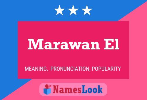 Marawan El Name Poster