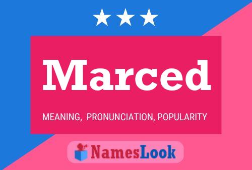 Marced Name Poster