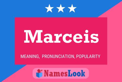 Marceis Name Poster