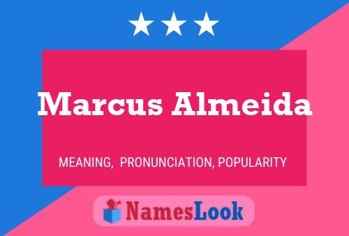 Marcus Almeida Name Poster