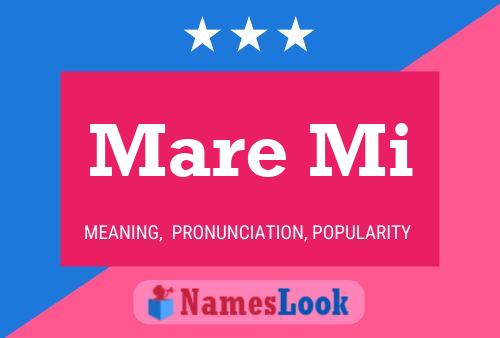 Mare Mi Name Poster