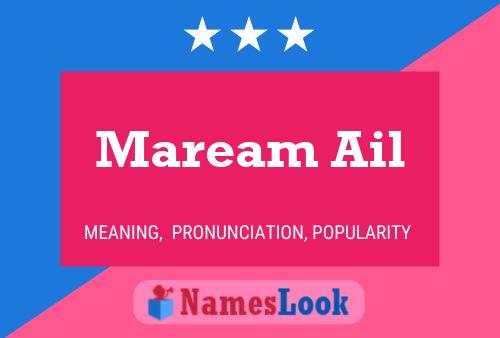 Maream Ail Name Poster