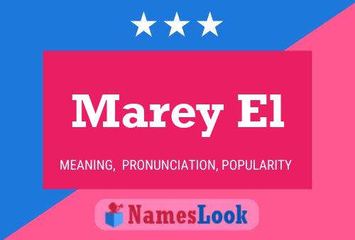 Marey El Name Poster