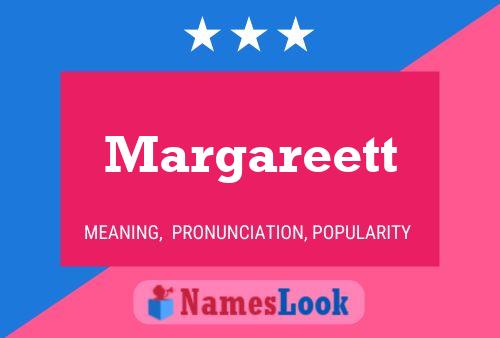 Margareett Name Poster