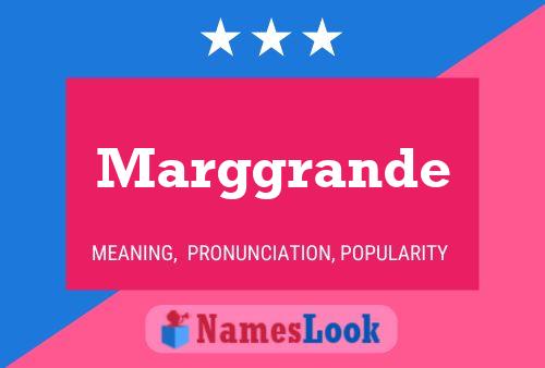 Marggrande Name Poster