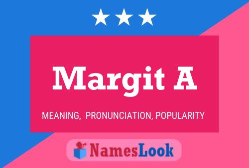 Margit A Name Poster