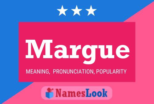 Margue Name Poster