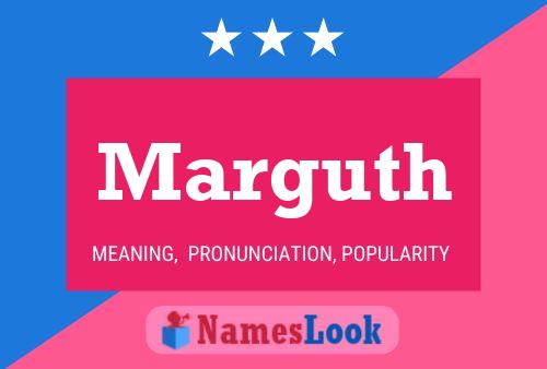 Marguth Name Poster