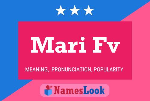 Mari Fv Name Poster