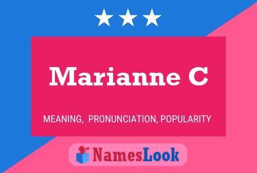 Marianne C Name Poster