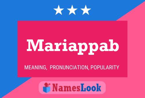 Mariappab Name Poster