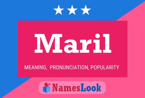 Maril Name Poster