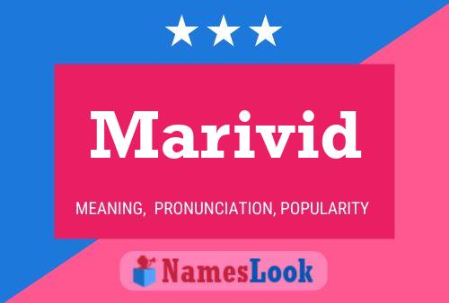 Marivid Name Poster