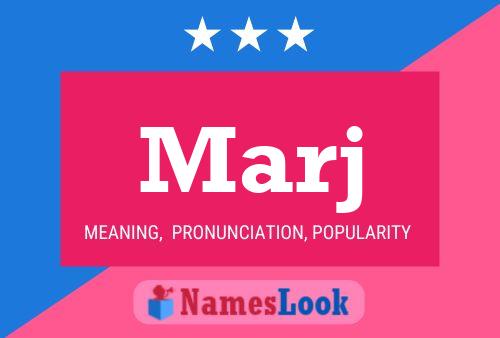 Marj Name Poster