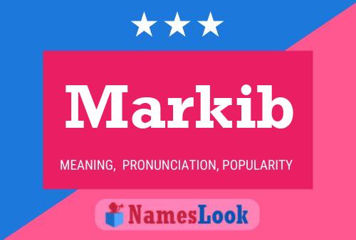 Markib Name Poster