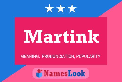 Martink Name Poster