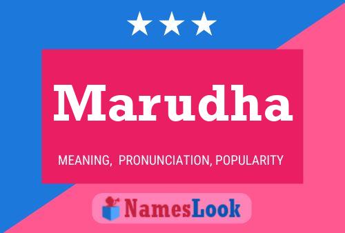 Marudha Name Poster