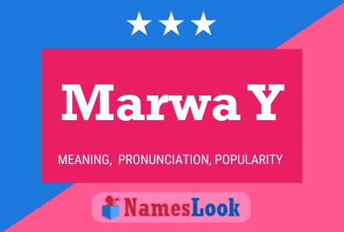 Marwa Y Name Poster