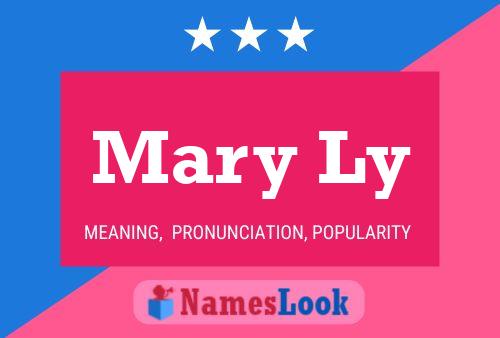 Mary Ly Name Poster