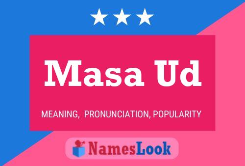 Masa Ud Name Poster