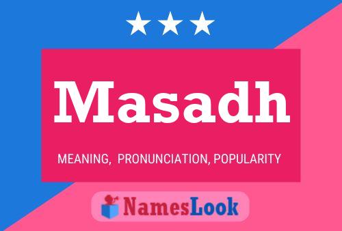 Masadh Name Poster