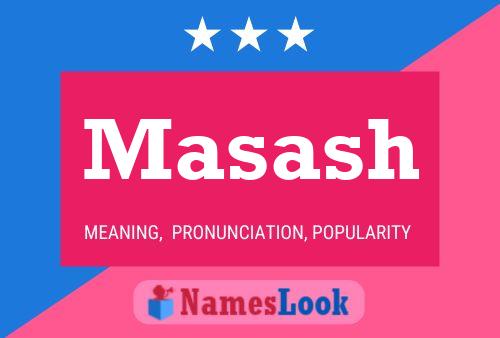 Masash Name Poster