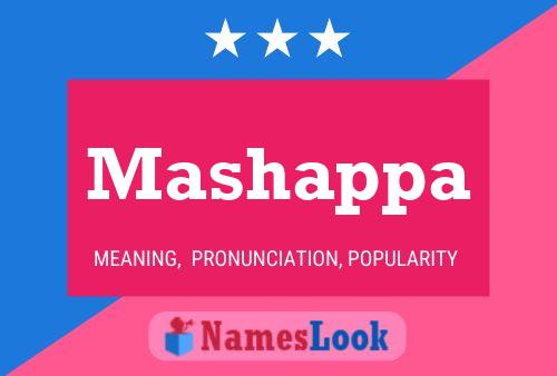 Mashappa Name Poster