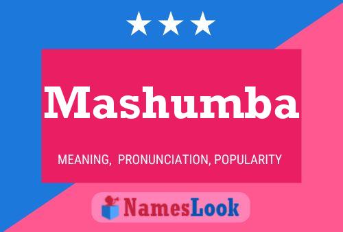 Mashumba Name Poster